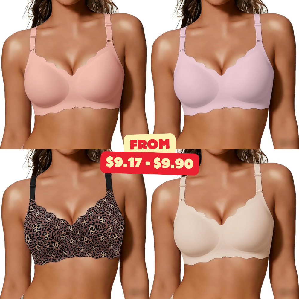 COCOMARTS Wireless Jelly Bras Deal: Save 48%
