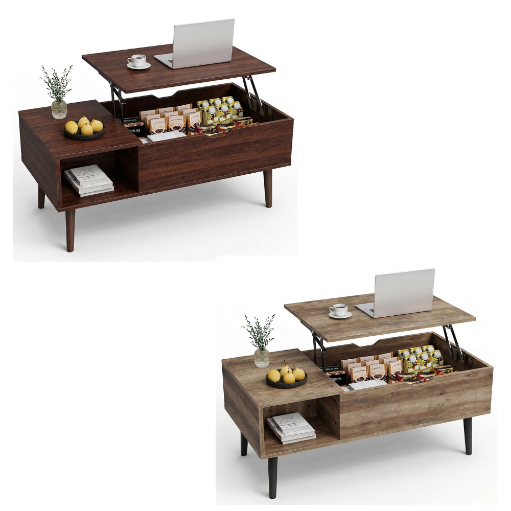 edx Wooden Lift Top Coffee Table Deal: Save $35 at Walmart