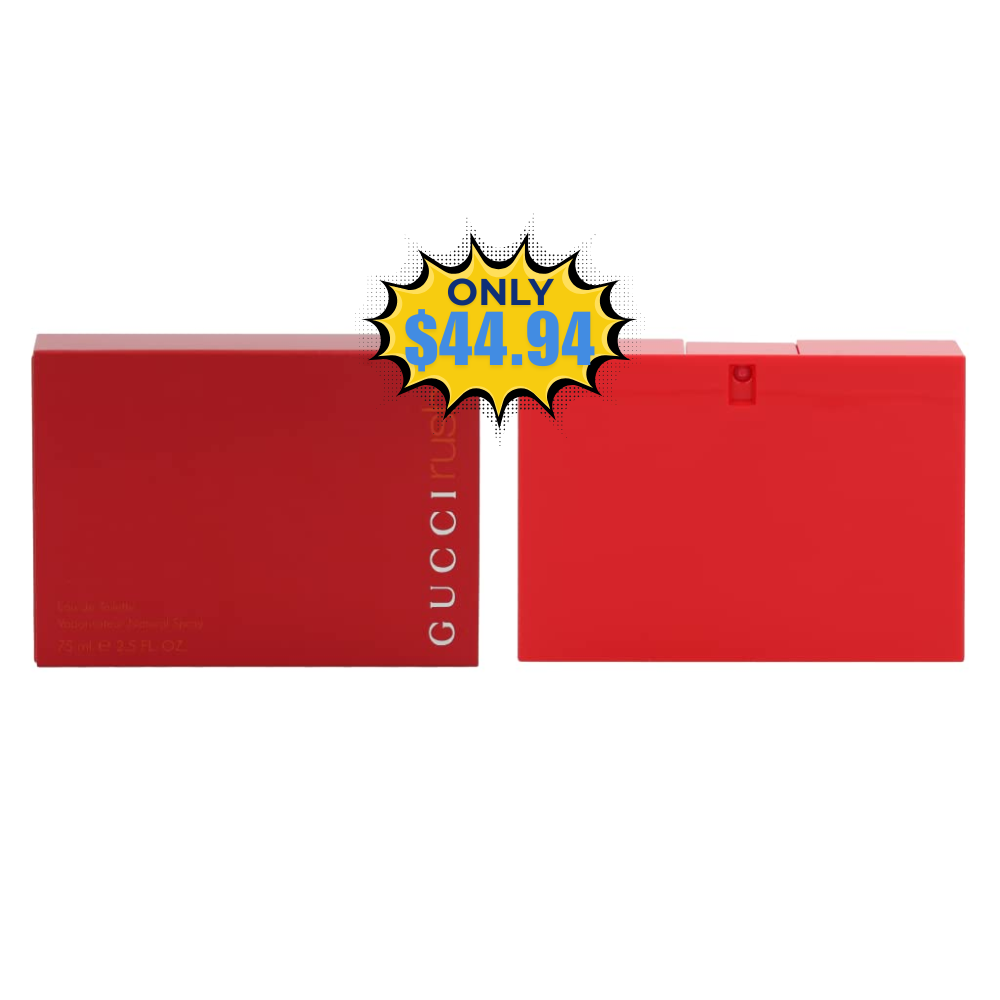 Women’s Gucci Rush 2.5 oz Eau de Toilette Spray Deal: Save 44%