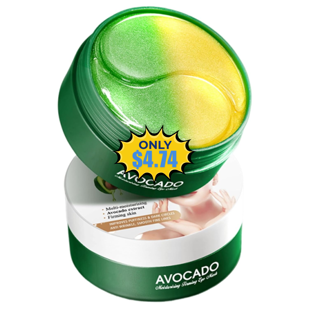 Avocado Under Eye Patches Deal: 60 Pcs