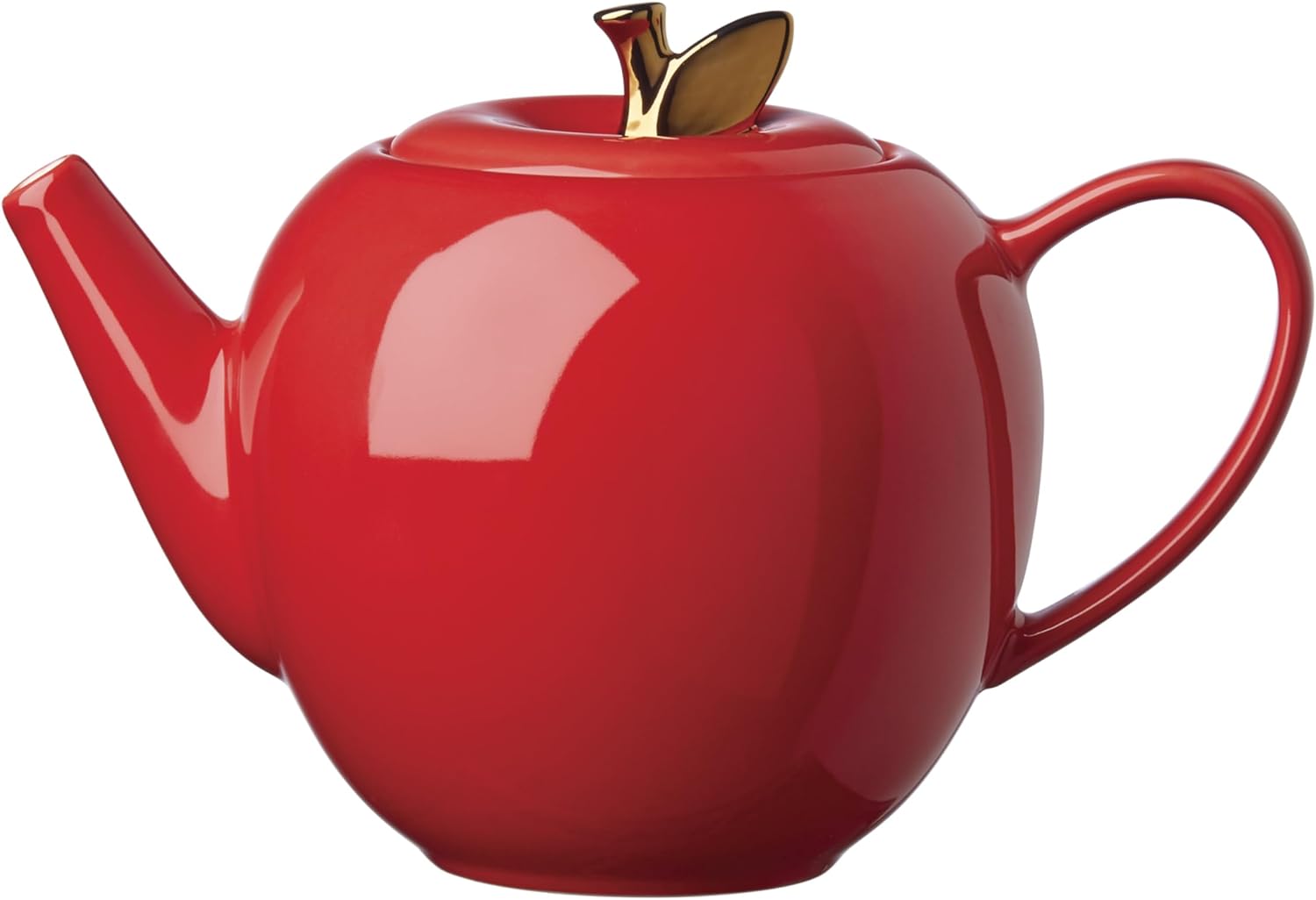 Kate Spade New York Knock On Wood Apple Teapot, one size, Re deal at Amazon