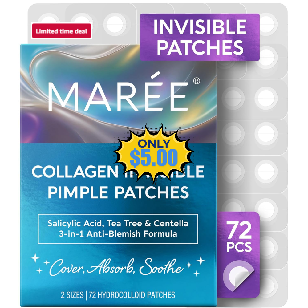 MAREE Invisible Pimple Patches 72 Dots Deal: Save 58%
