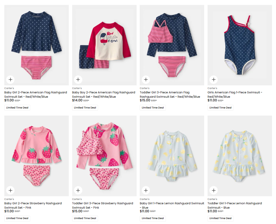 Kids Swimwear Sale: Up to 50% Off at Carter’s