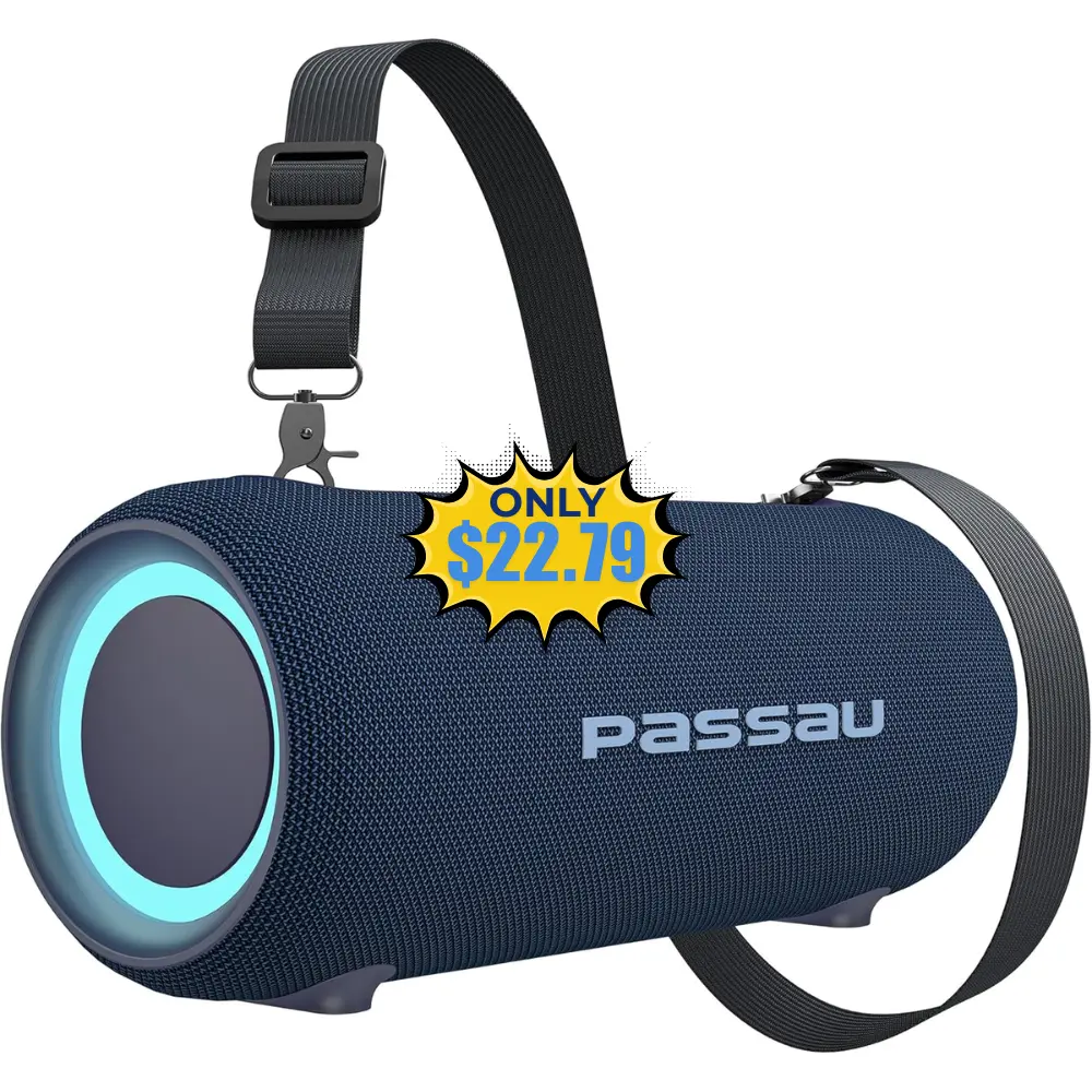 Passau Portable Bluetooth Speakers 40W Deal: Save 12%