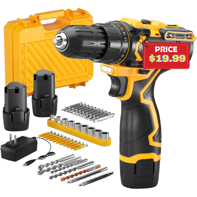 Cordless Drill Set Promo: Save with N65CGR8K