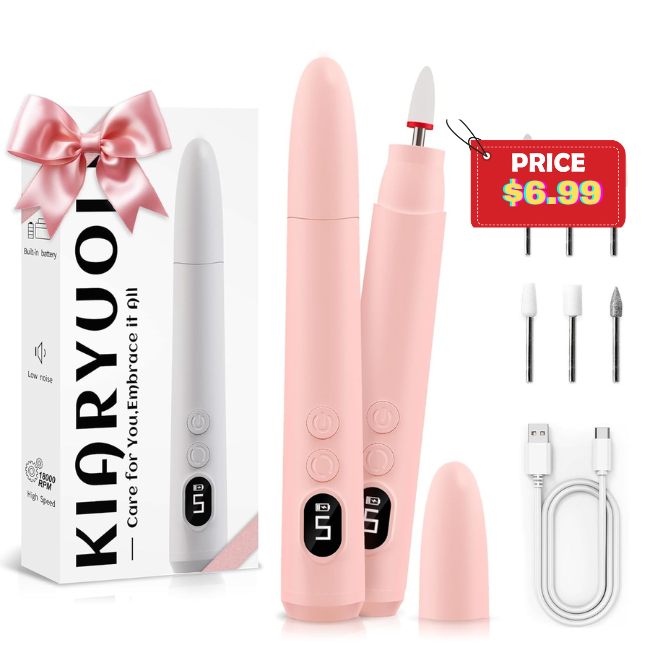 Cordless Electric Nail Drill Kit Deal: Save 30%