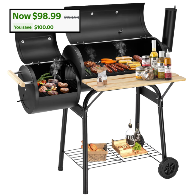 BBQ Charcoal Grill Deal: Save $100 at Walmart