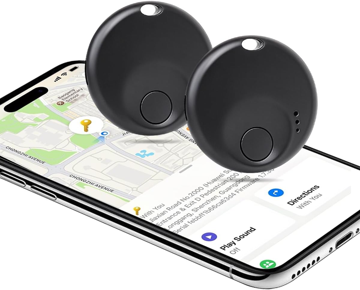Air Tracker Tags-2 Pack - for iOS Only - Bluetooth Keys Find deal at Amazon