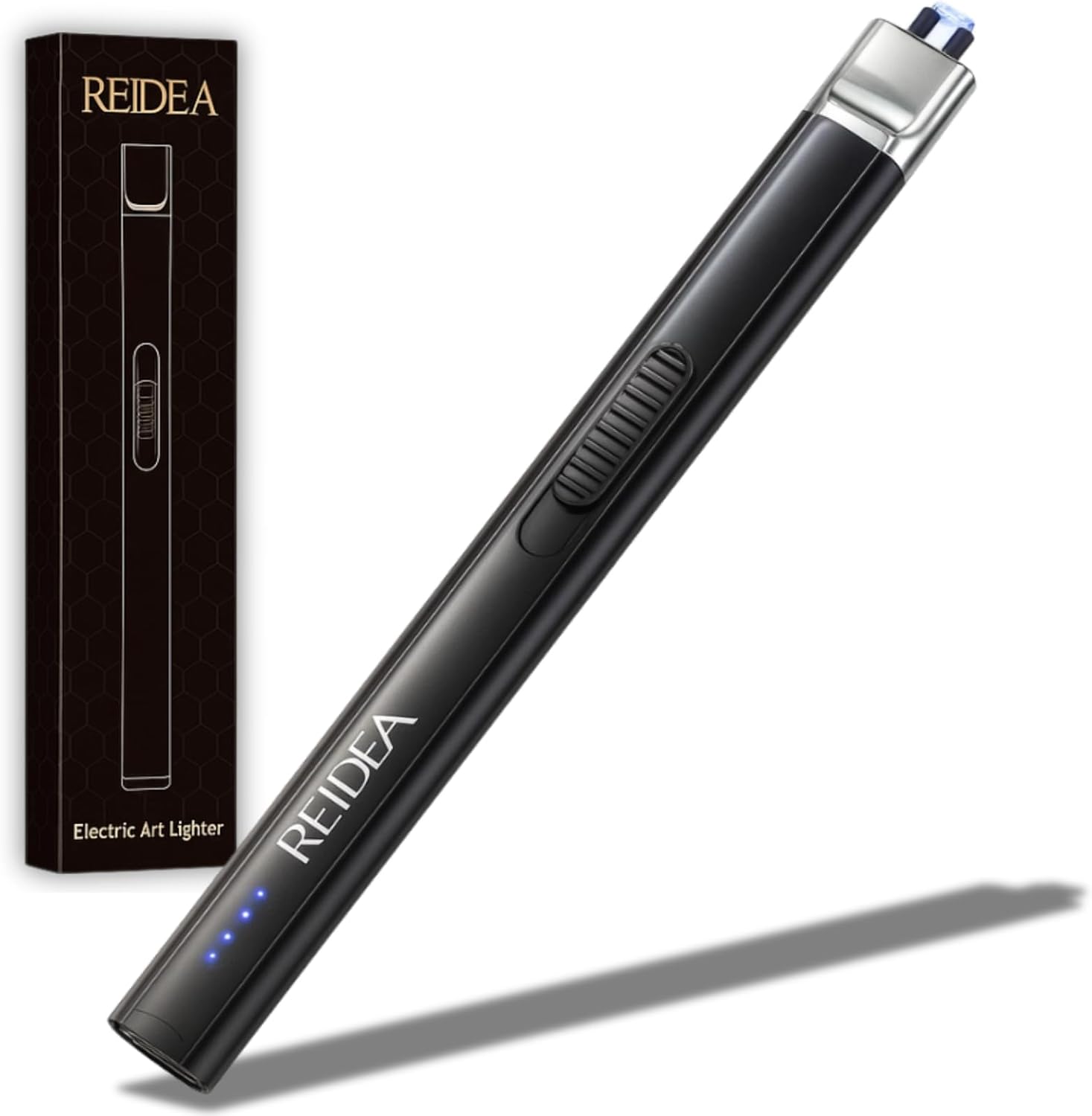 REIDEA Electric Lighter Gift for Candle Lovers, Windproof Flamele