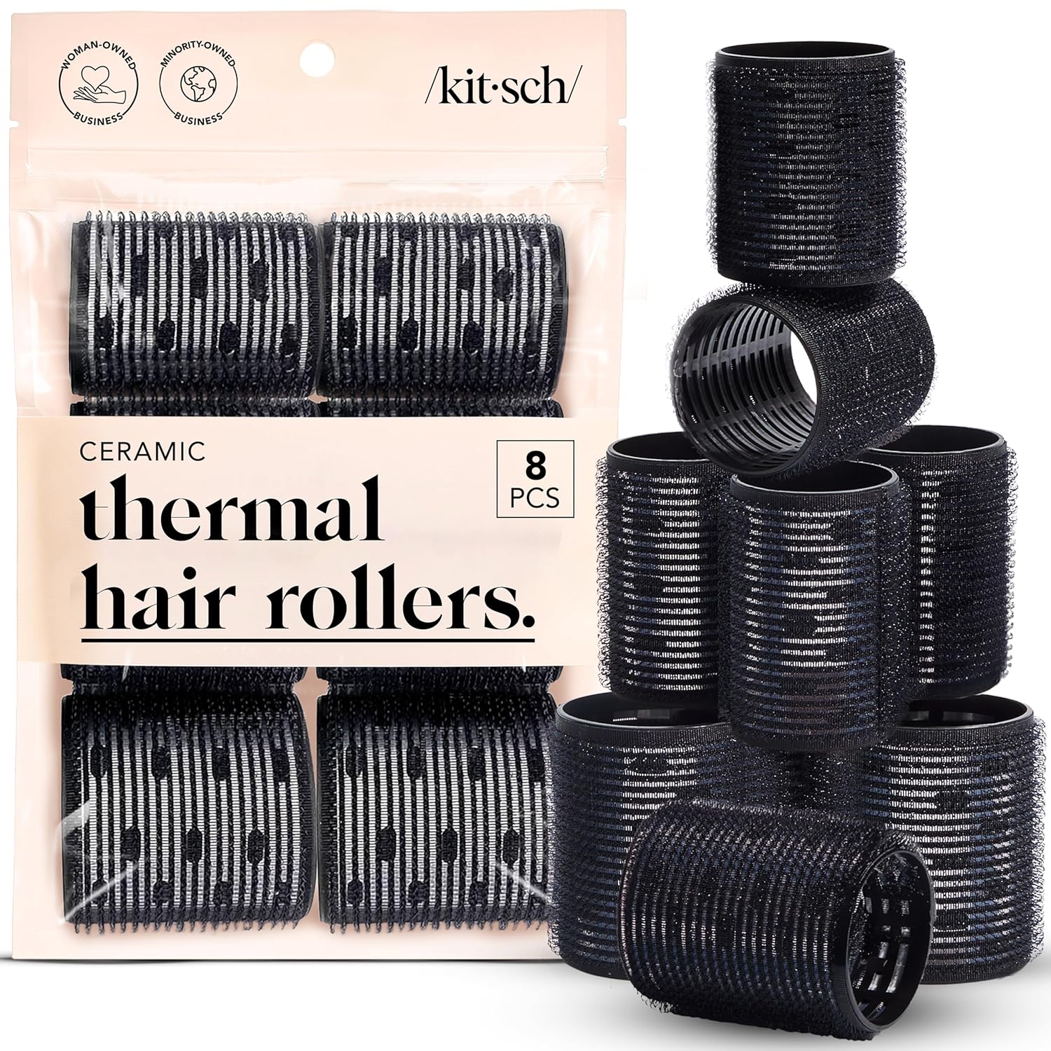 Kitsch Hair Rollers 8-Pack for $10 Shipped at Amazon