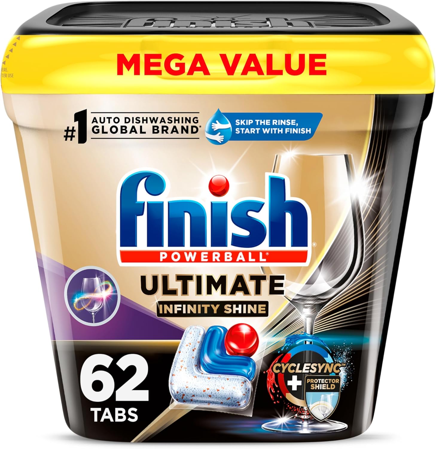 Finish 62-Count Dishwasher Pods deal at Amazon