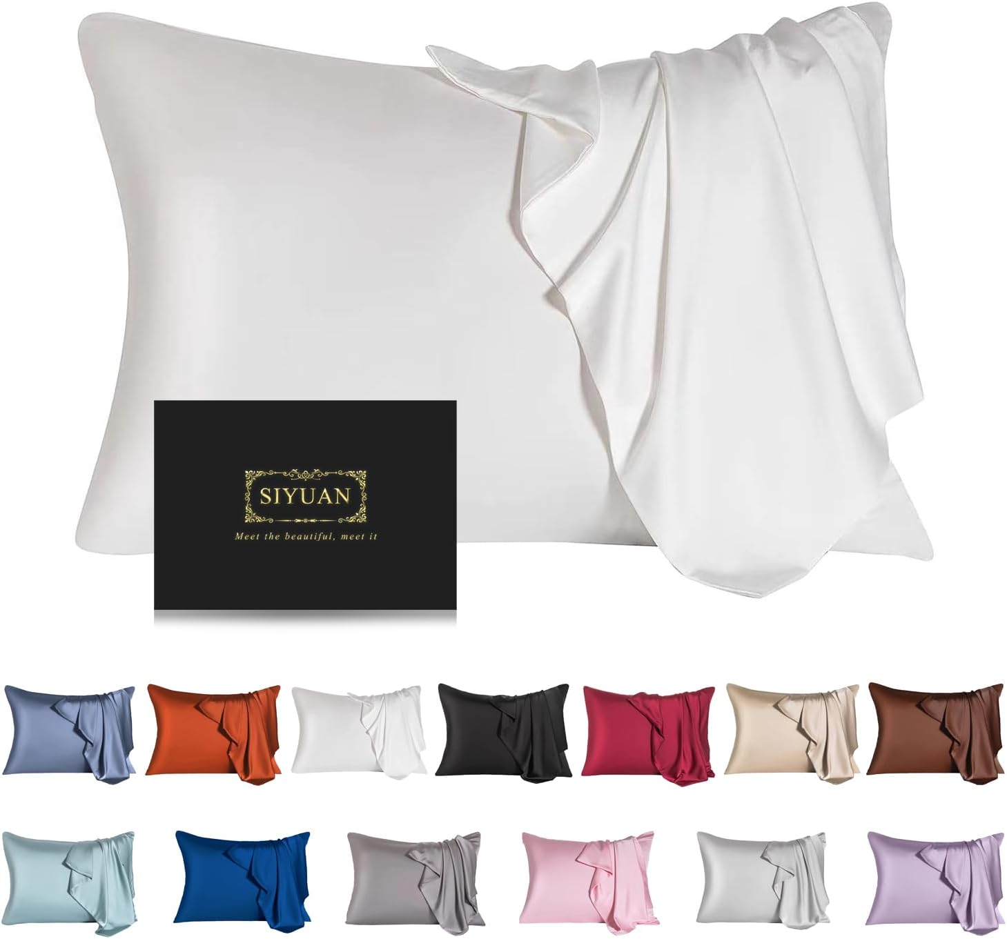 Mulberry Silk Pillowcase for Hair and Skin,Toddler Size Kids deal at Amazon