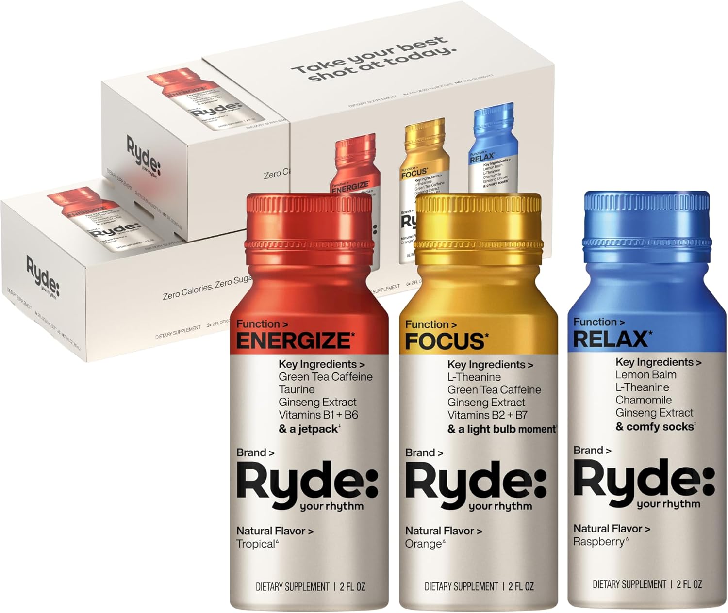 RYDE Shots USA, 2.02 Fl OZ deal at Amazon