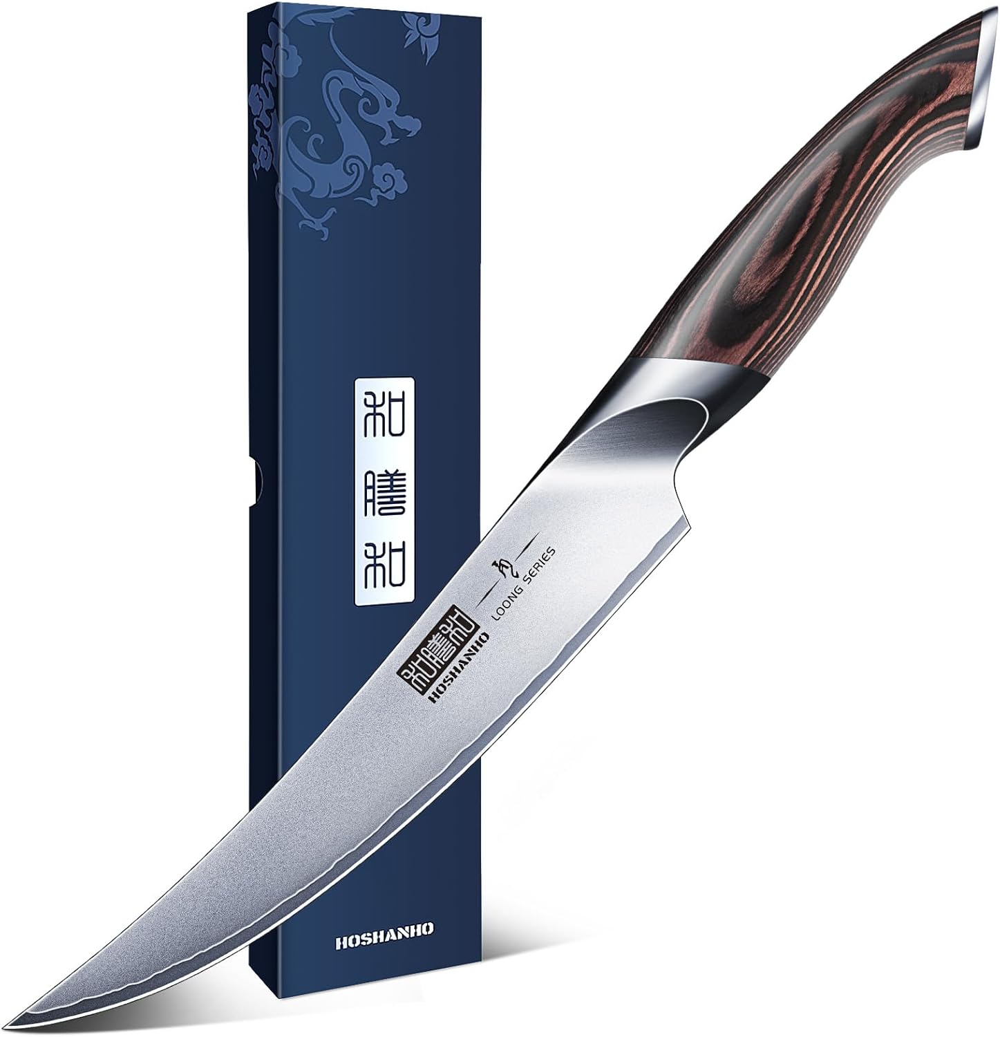 HOSHANHO Boning Knife 6 Inch, High Carbon Stainless Steel Fillet