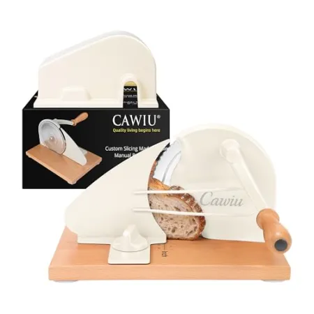 CAWIU Upgraded Manual Bread Slicer $54 at Amazon