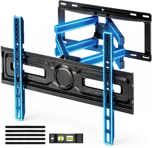 Walmart Electronics Pick: MountFTV Full Motion Swivel TV Wall Mount Bracket Dea…