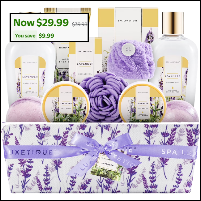 Lavender Bath Baskets Deal: Save $10 at Walmart