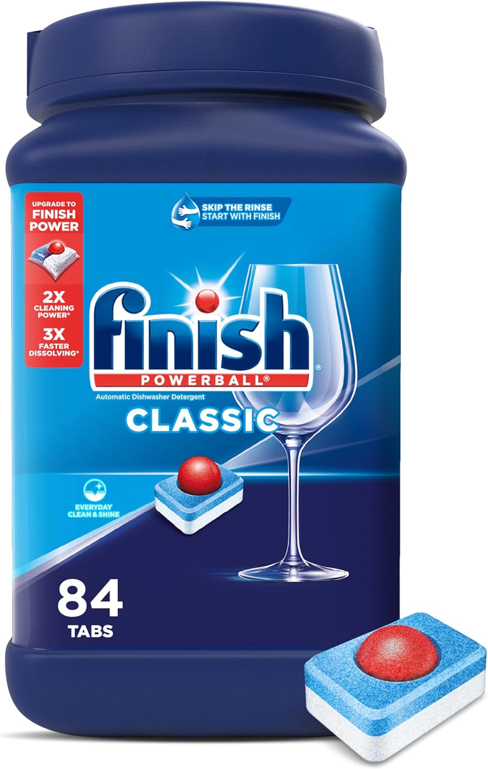 Finish Dishwasher Tabs 84-Pack Only $11.53 Shipped on Amazon (Reg