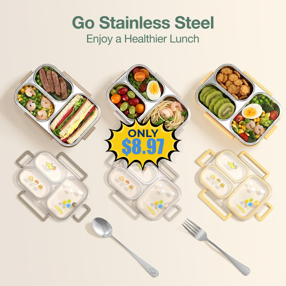 NUKied Stainless Steel Lunch Box Deal: Save 14%