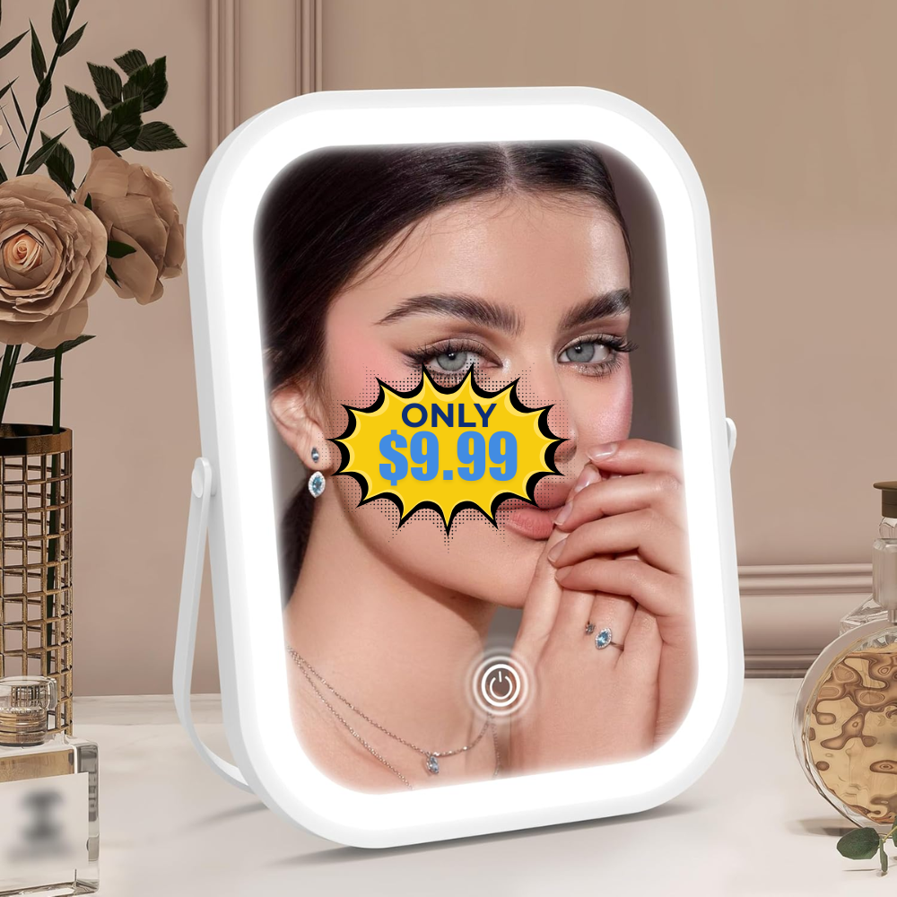 ROLOVE Rechargeable Makeup Mirror Sale: Save 50%