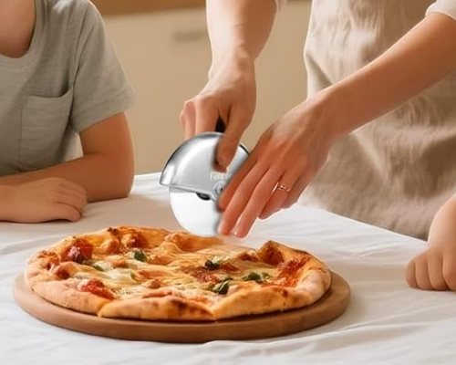 Pizza Cutter Wheel with Sharp Blade Coupon