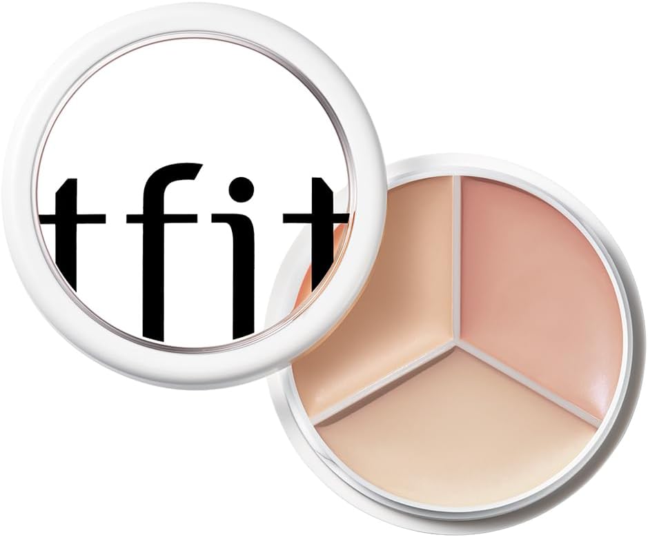 TFIT Multi-Use Pot Concealer - Triple Palette | High-Pigment deal at Amazon