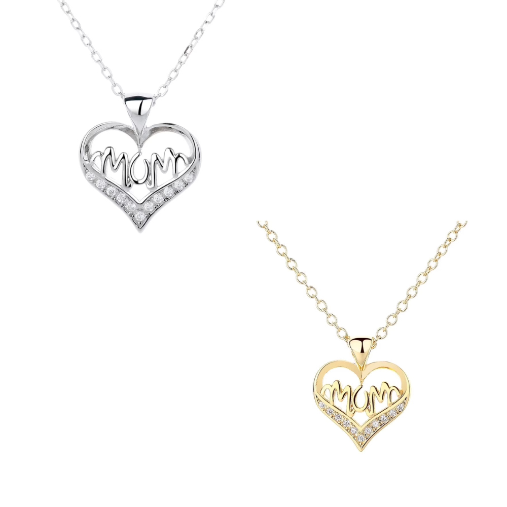 MOM Heart Pendant Necklace Deal: Save $2 at Walmart