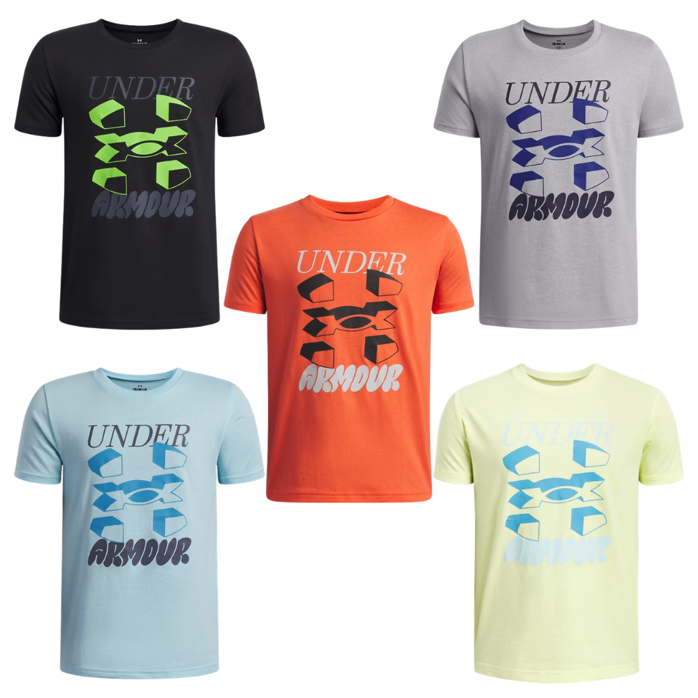 UA Split Big Logo Boys’ Short Sleeve Deal: Save $12.01 at Under Armour