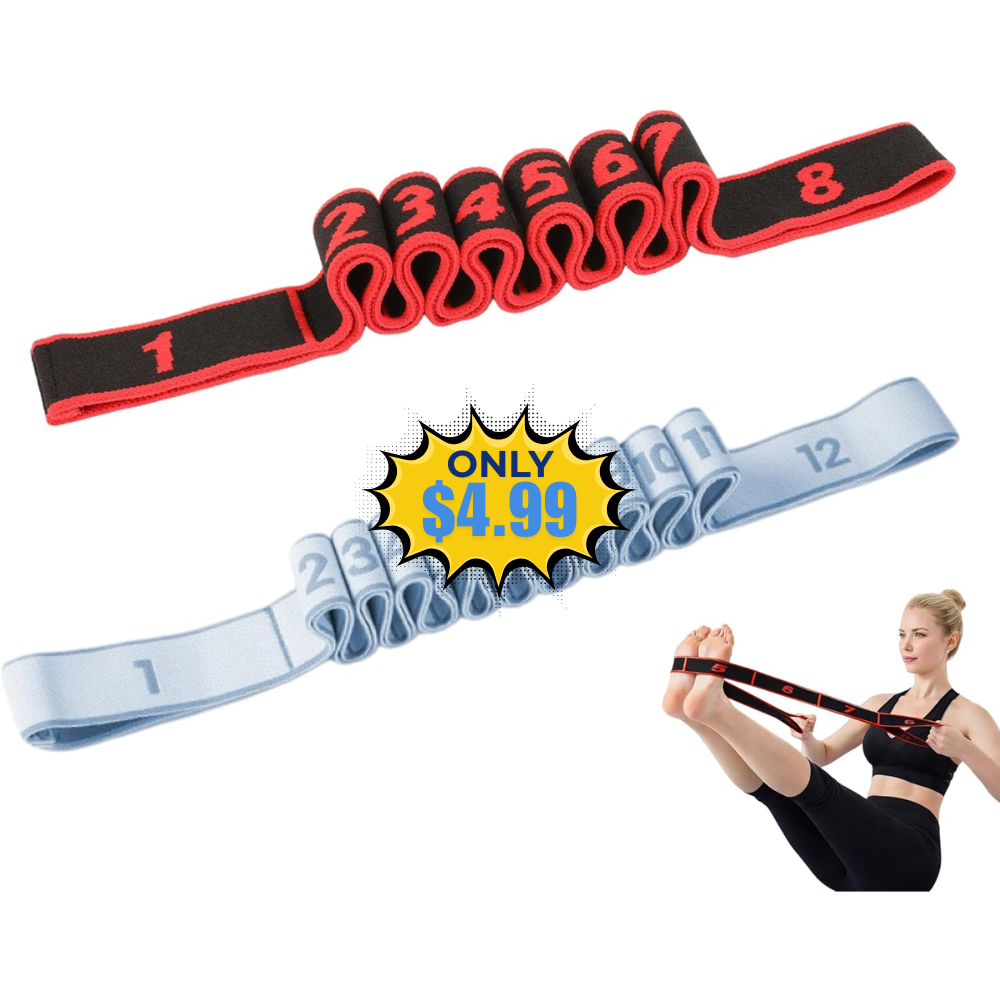 8 & 12 Loop Stretch Strap Set Deal: Use Promo Code F46KJSQR