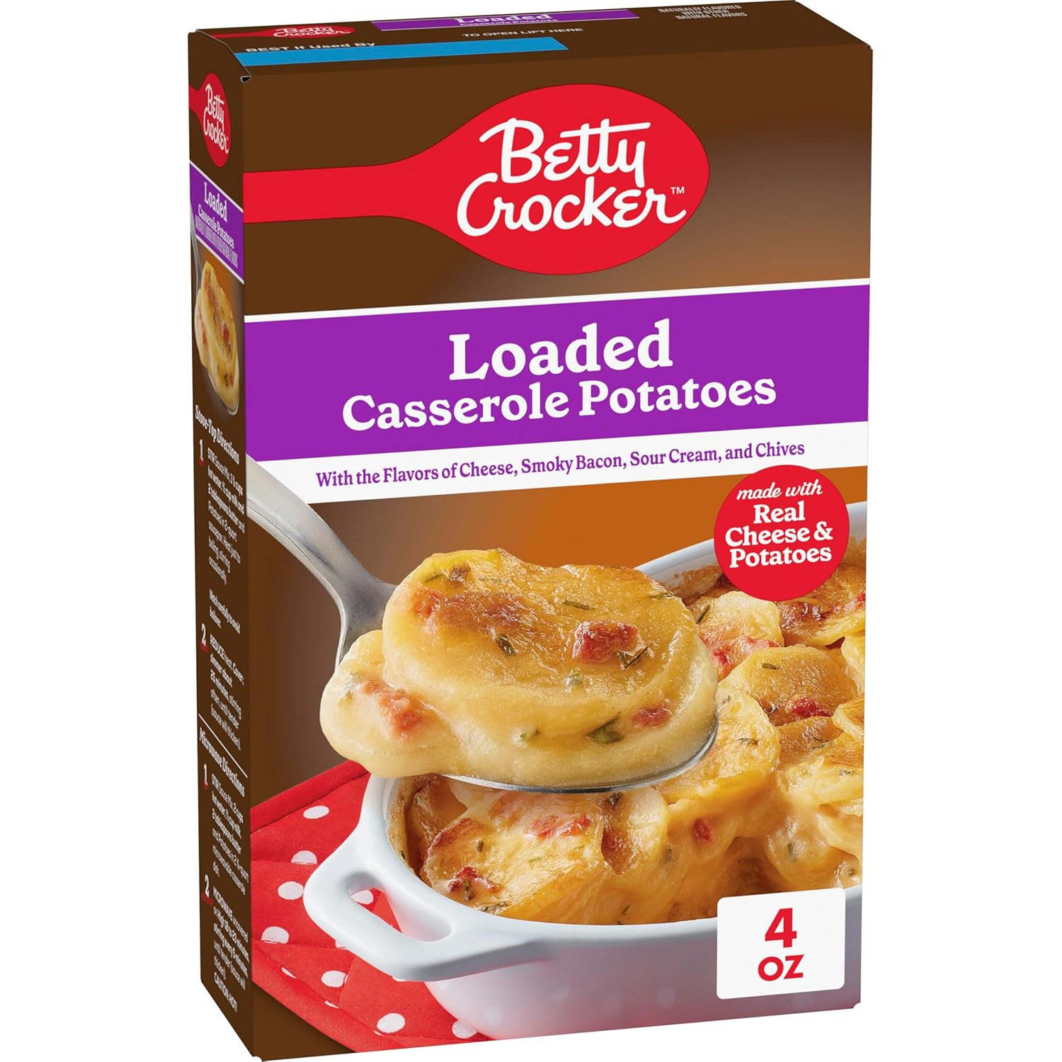 Betty Crocker Loaded Casserole Potatoes Only