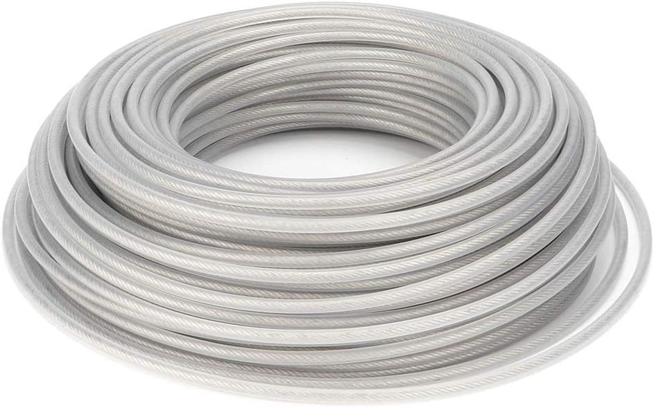 TOPINCN Trimmer Line, 60 Feet High Strength Steel Wire Cord, deal at Amazon