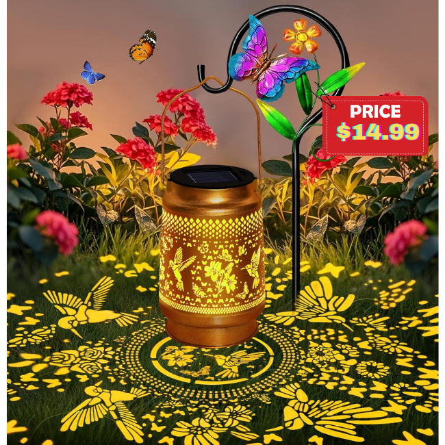 Hummingbird Solar Lantern Sale: Save 50%