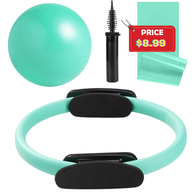 Pilates Ring Circle and Ball Set Deal: Save 40%