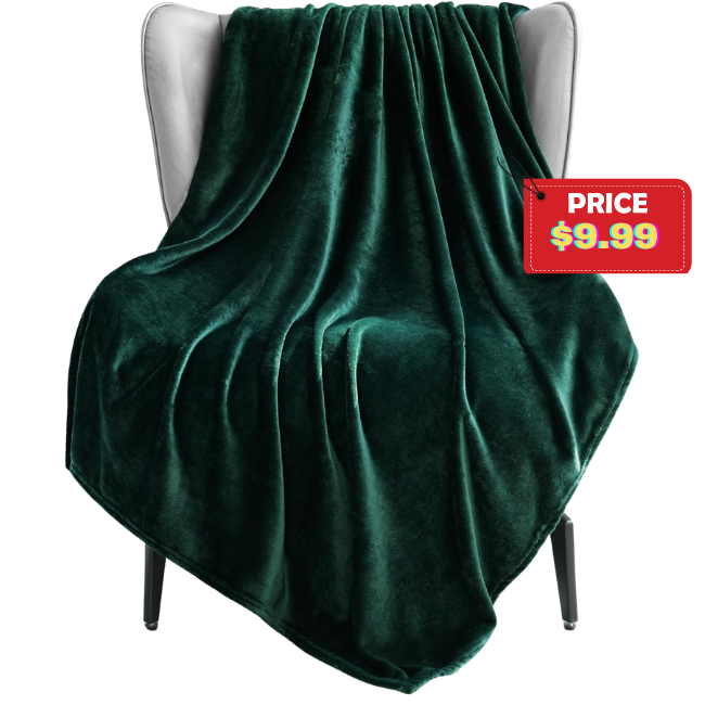 Fleece Throw XL Blanket Deal: Save 57%