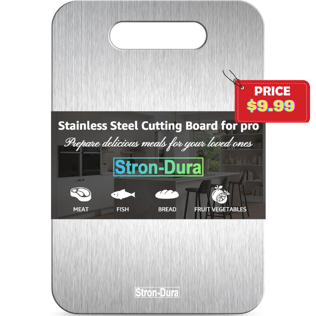 Stainless Steel Cutting Board Deal: Save 50%