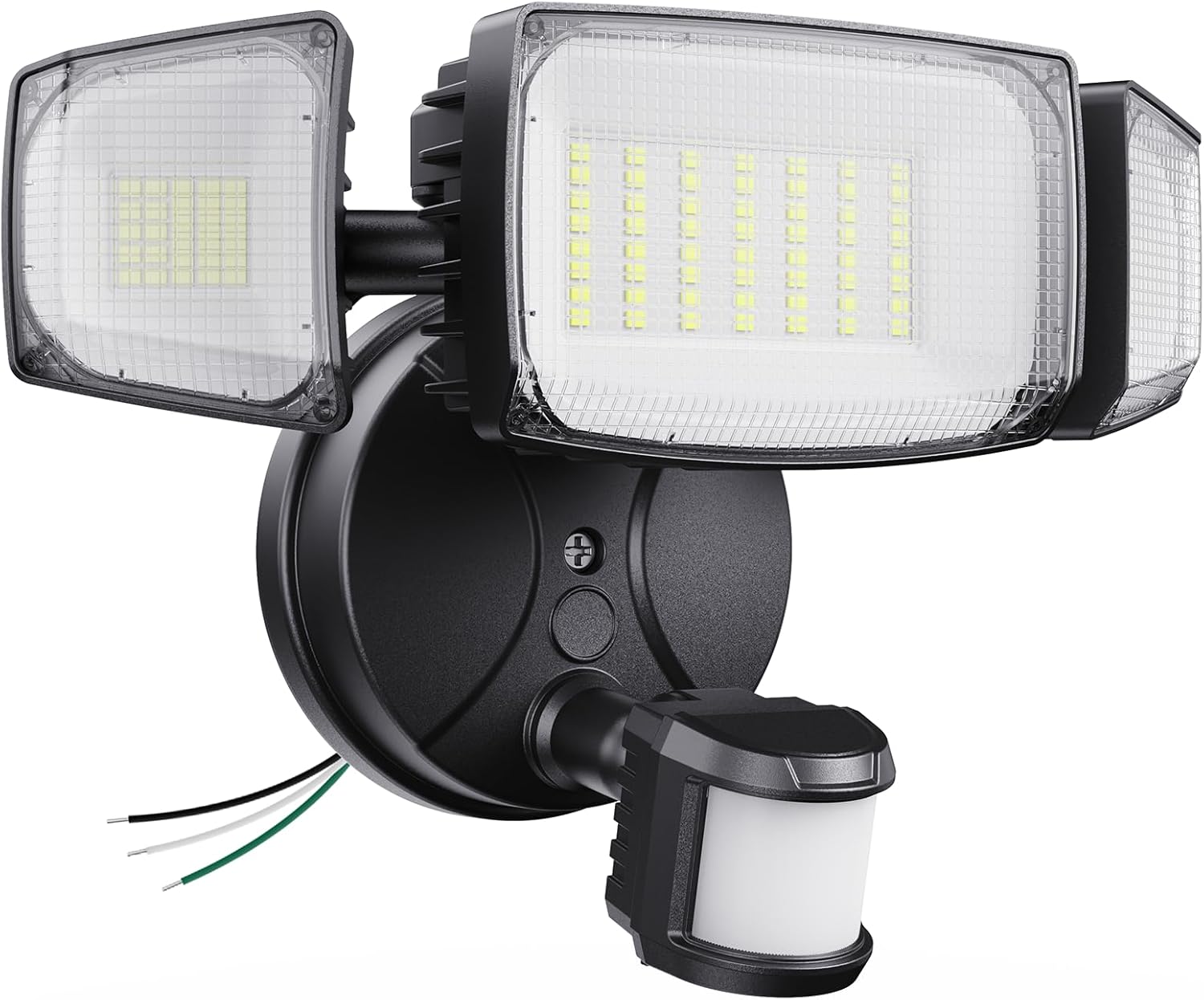 Olafus 80W Motion Sensor Outdoor Lights, 8000LM Hardwired Mo deal at Amazon