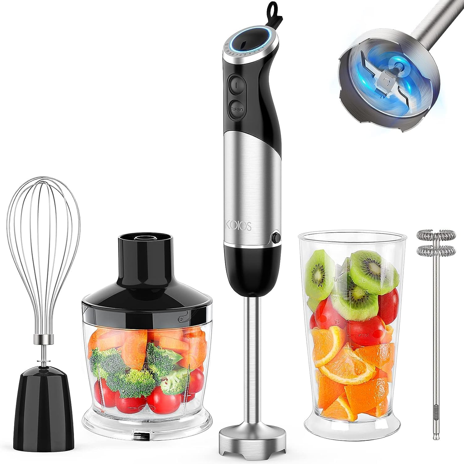 KOIOS Upgraded Immersion Blender Handheld, 1000W 12-Speed 5 deal at Amazon