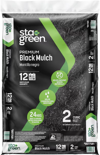 Lowe’s Patio & Garden Pick: Sta-Green Premium 2-cu ft Mulch