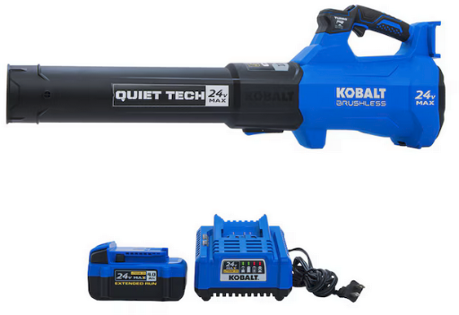 Lowe’s Patio & Garden Pick: Kobalt QUIET TECH 24-volt 540-CFM 120