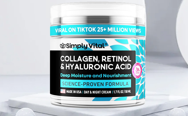 SimplyVital Face Cream deal at Amazon
