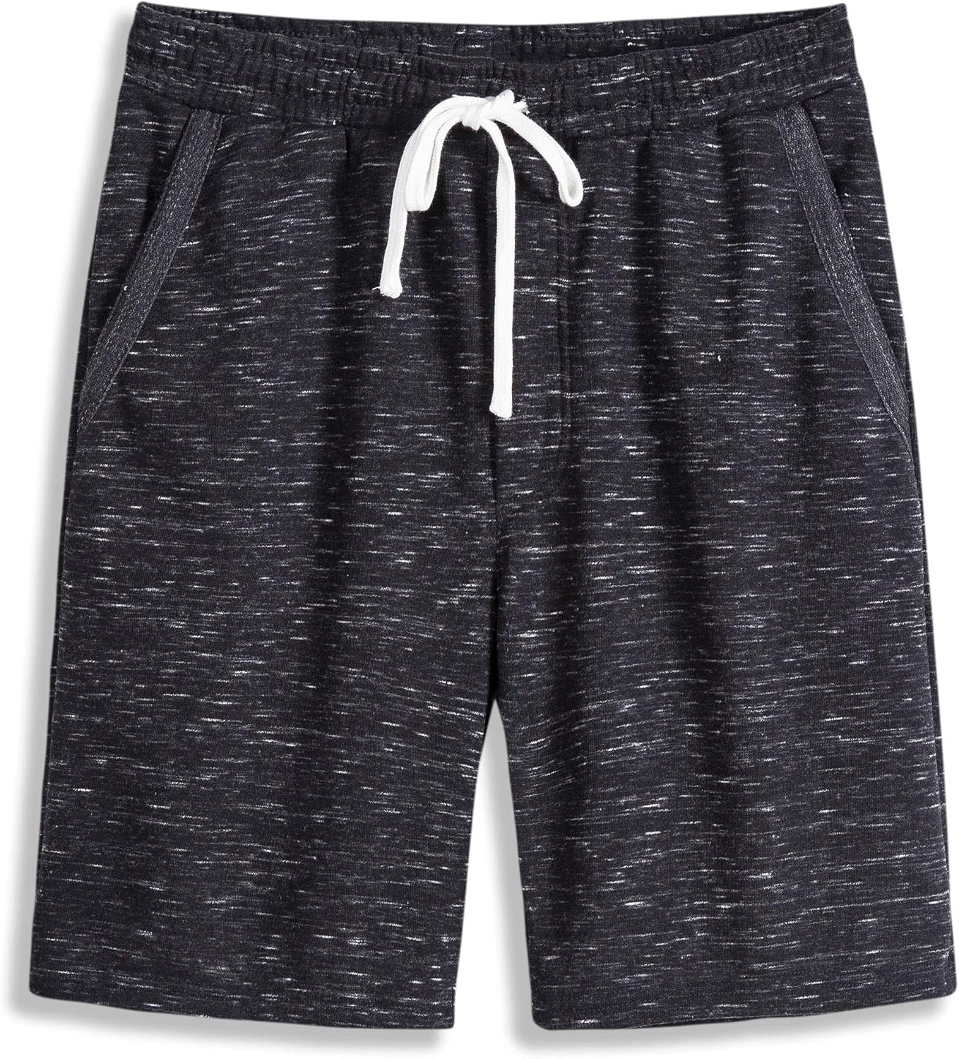 VANCOOG Men’s Casual Cotton Knit Short Drawstring Elastic Yo deal at Amazon