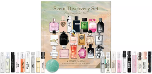 Macy's Daily Pick: Created for Macy's 20-Pc. Fragrance Kit S deal at Macy's