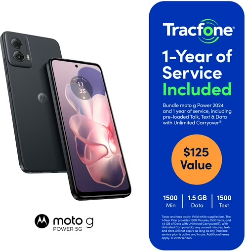 Walmart Electronics Pick: Motorola Moto G Power 2024 5G 128G deal at Walmart