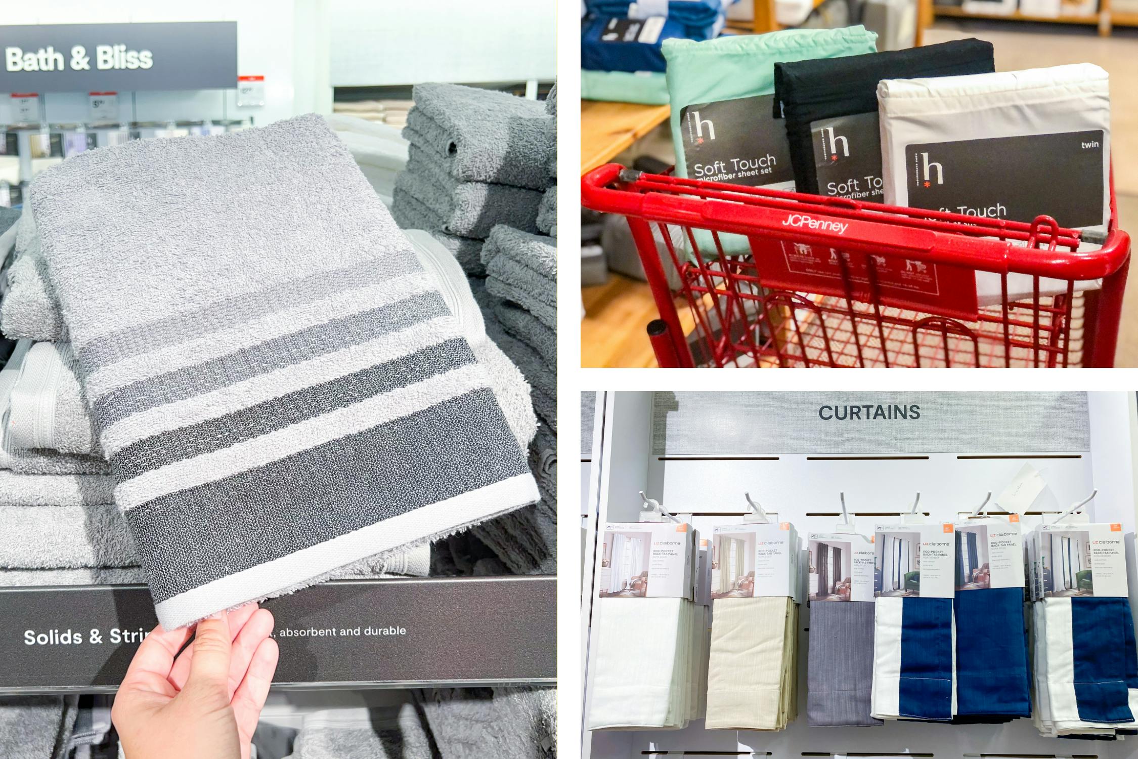 JCPenney Memorial Day Home Sale: $3 Towel, $13 Sheet Set, $9 Curt