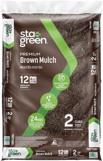 Lowe’s Patio & Garden Pick: cu ft Sta-Green Premium Mulch