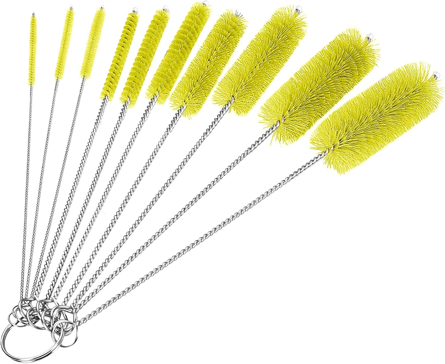 CiaraQ Bottle Cleaning Brushes, 8 Inch Nylon Tube Brush Set, deal at Amazon