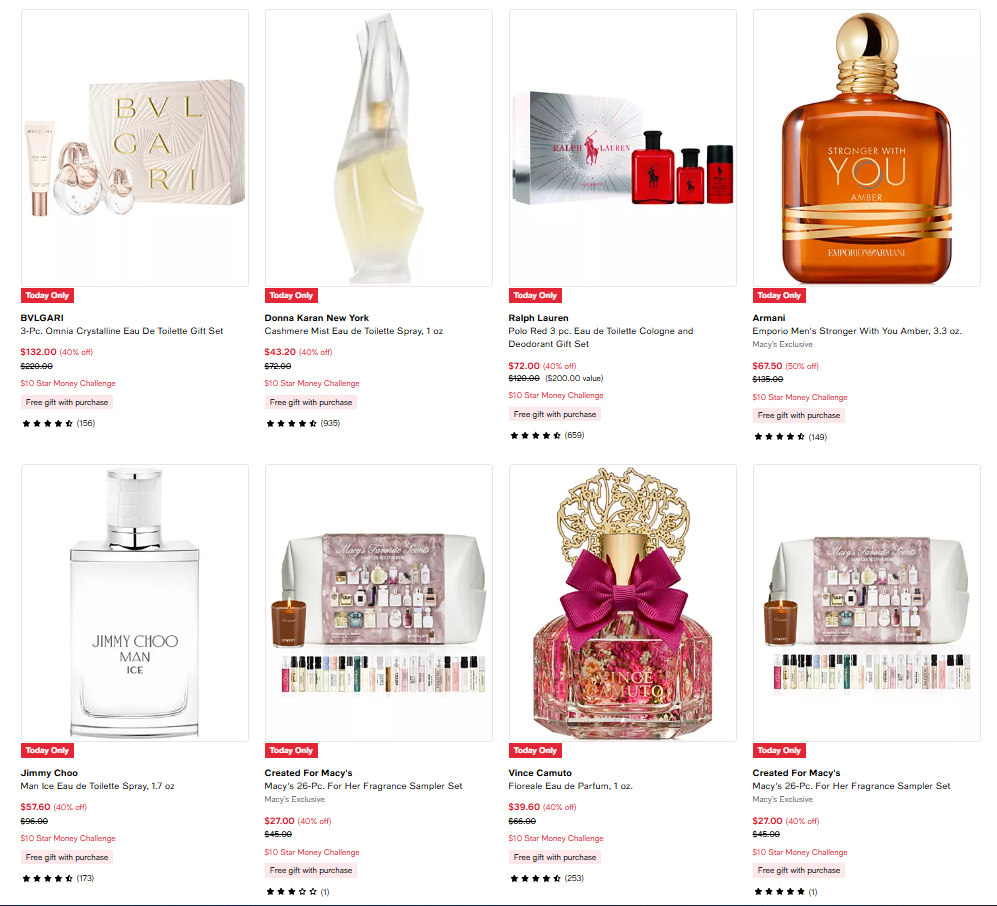 Fragrance Sale Up to 78% Off at Macy’s