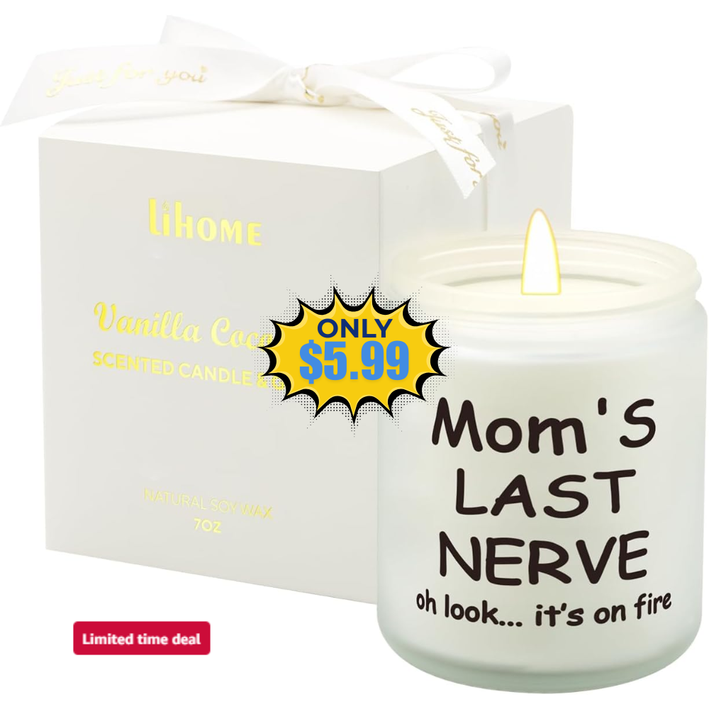 Lihome Mother’s Day Scented Candle Deal: 60% Off