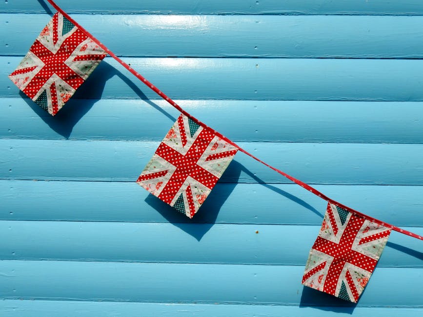 4 Pack of Patriotic Buntings For ONLY