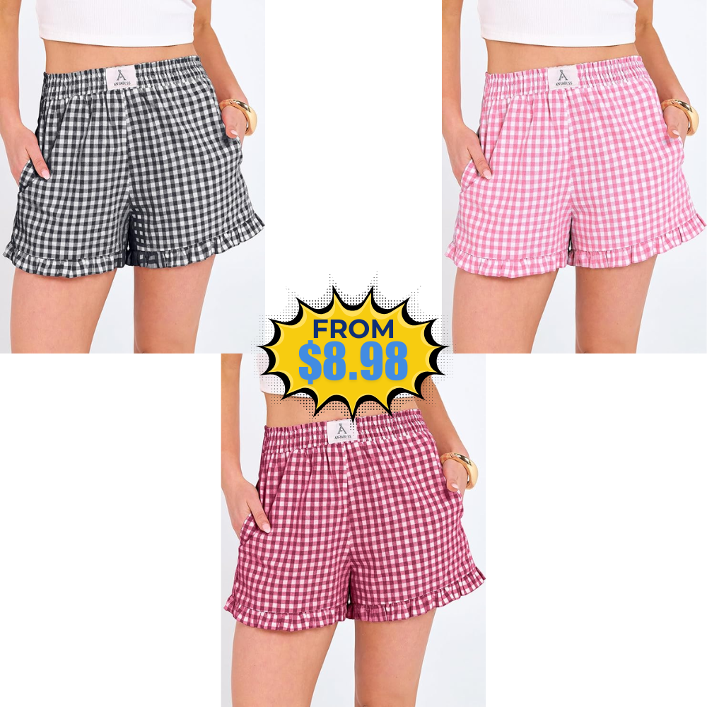 ANRABESS Women’s Boxer Shorts Deal: Save 40%